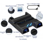 خرید پایه چندکاره DOBE برای PS5 - سیاه